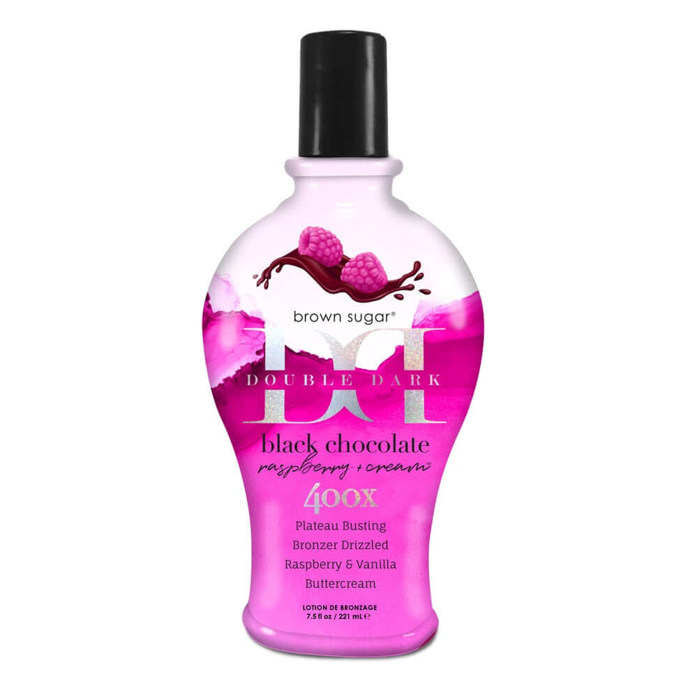 Cream for solarium Brown Sugar Double Dark Black Chocolate Raspberry 221 ml
