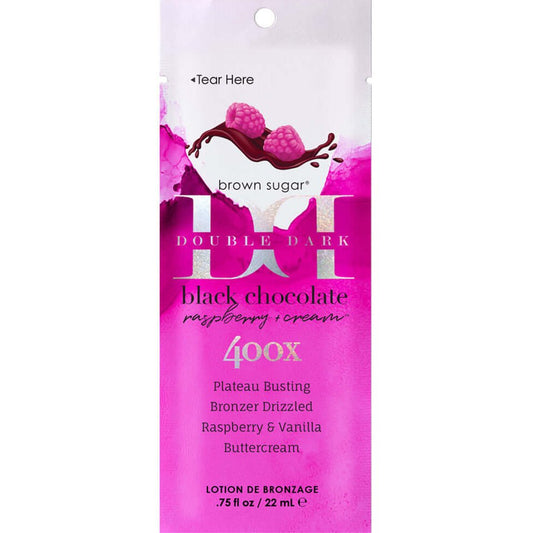 Cream for solarium Brown Sugar Double Dark Black Chocolate Raspberry