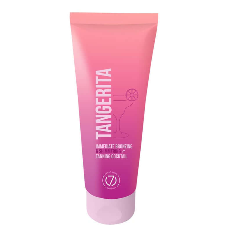 Cream for solarium 7suns Tangerita Immediate Bronzing & Shimmering Cocktail 300X, 100 ml