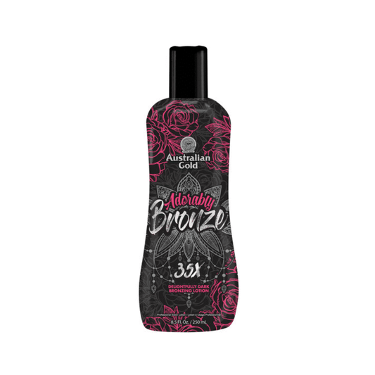 Australian Gold Adorably Bronze 35X dark bronzing lotion bottle