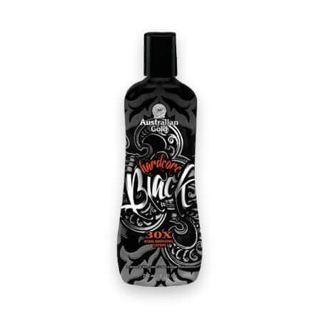 Australian Gold Hardcore Bronze 30X dark bronzing lotion bottle