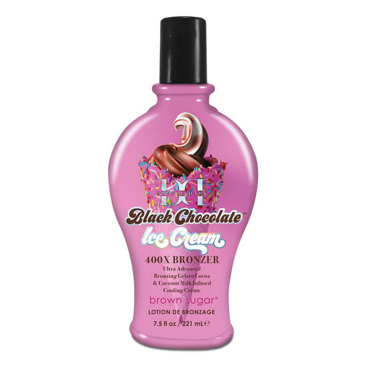 Cream for solarium Brown Sugar Double Dark Black Chocolate Ice Cream