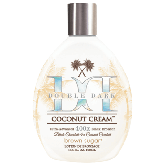 Cream for solarium Brown Sugar Double Dark Coconut Cream 400X Black Bronzer, 400 ml