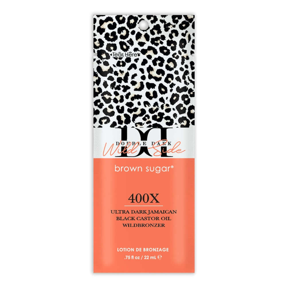 Cream for solarium Brown Sugar Double Dark Wild Side 400X 22