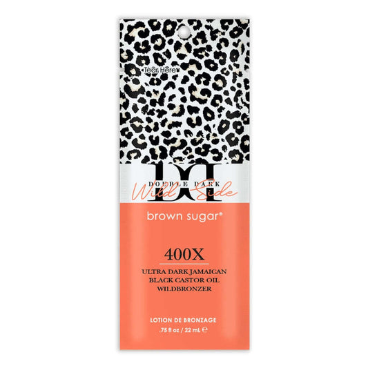 Cream for solarium Brown Sugar Double Dark Wild Side 400X 22