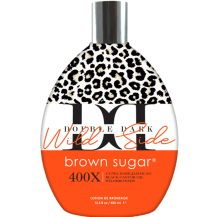 Cream for solarium Brown Sugar Wild Side 400X Wild Bronzers for ultra-dark sexy tan and youthful skin, 400 ml