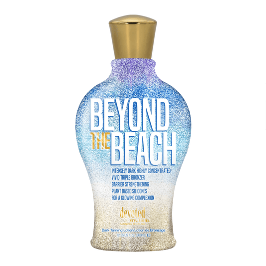 Cream for solarium Devoted Creations Beyond the Beach, Highly Concentrated Vivid Bronzing Lotion, Intensely Dark, 360 ml