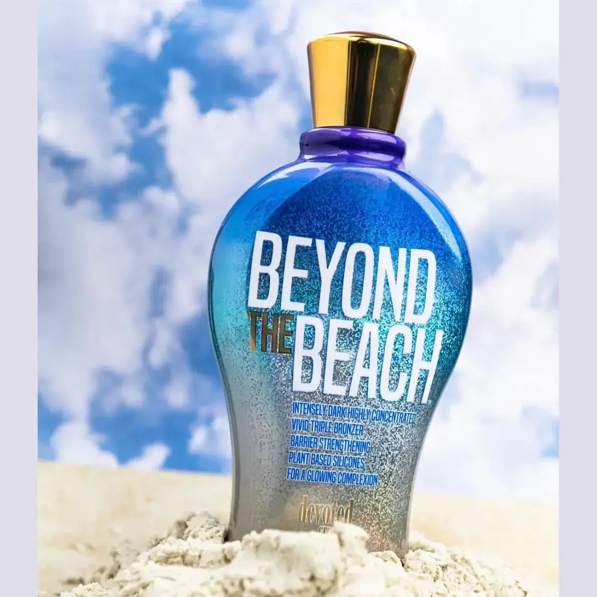 Cream for solarium Devoted Creations Beyond the Beach, Highly Concentrated Vivid Bronzing Lotion, Intensely Dark, 360 ml