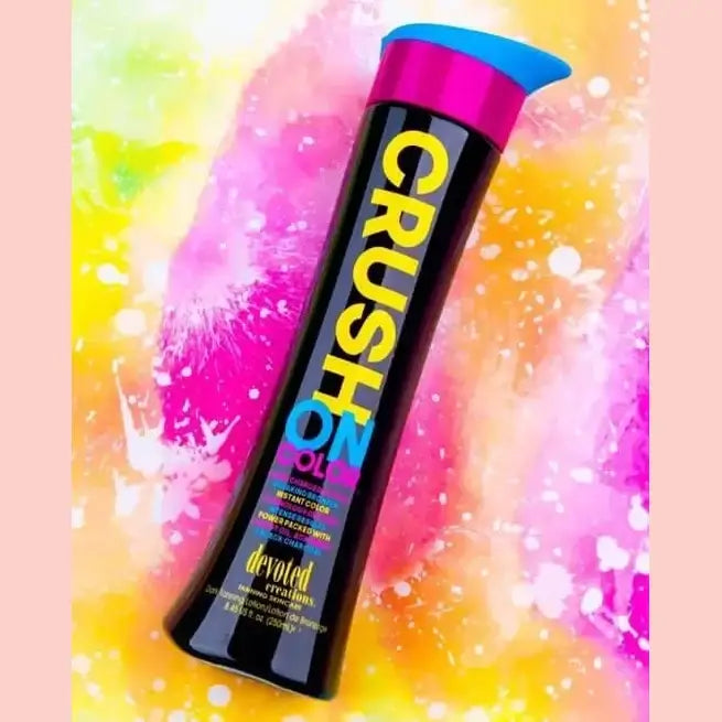 Cream for solarium Devoted Creations Crush On Color, Super Bronzing Lotion, Extreme Dark DHA, 250 ml