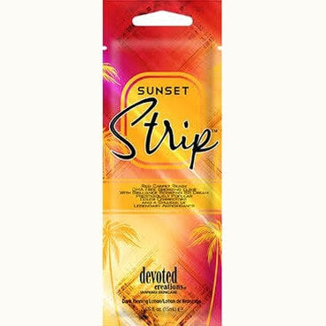 Cream for solarium Devoted Creations Sunset Strip Mega Moisturizing Natural Tan Lotion, 15 ml