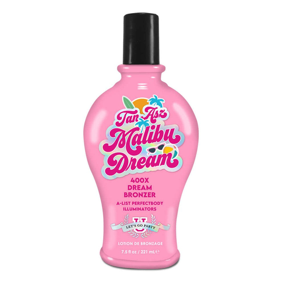Cream for solarium Tan Asz U Malibu 400X Dream Bronzer for celebrity stylish tan and perfect body, 221 ml