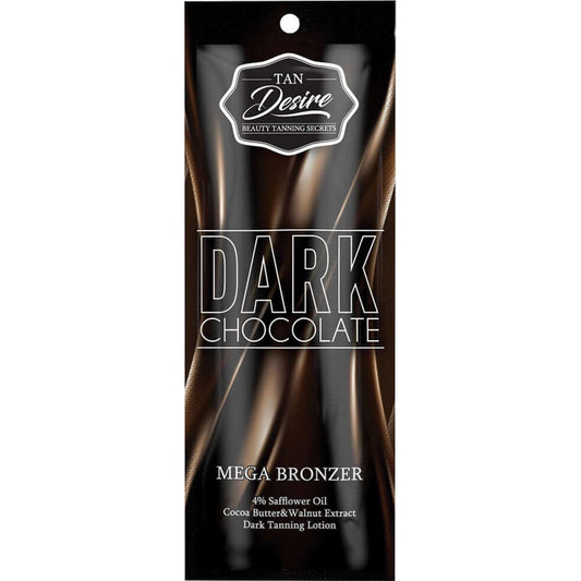 Cream for solarium Tan Desire Dark Chocolate mega strong bronzer with cocoa butter and walnut extract, 15 ml