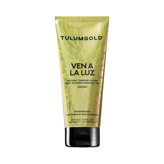 Tannymaxx Tulumgold natural tanning lotion medium in gold tube
