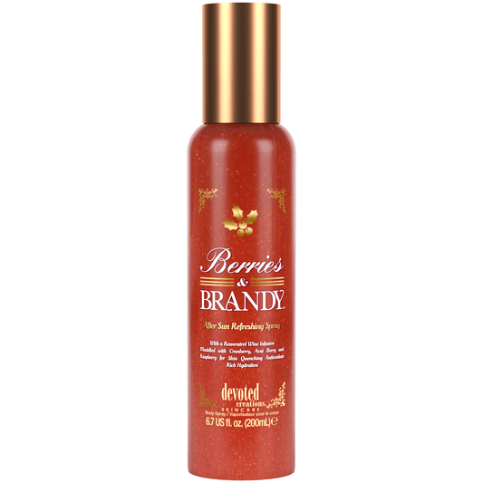 Devoted Creations Berries & Brandy Ultra-Hydrating After Sun Body Refreshing Spray, 200 ml