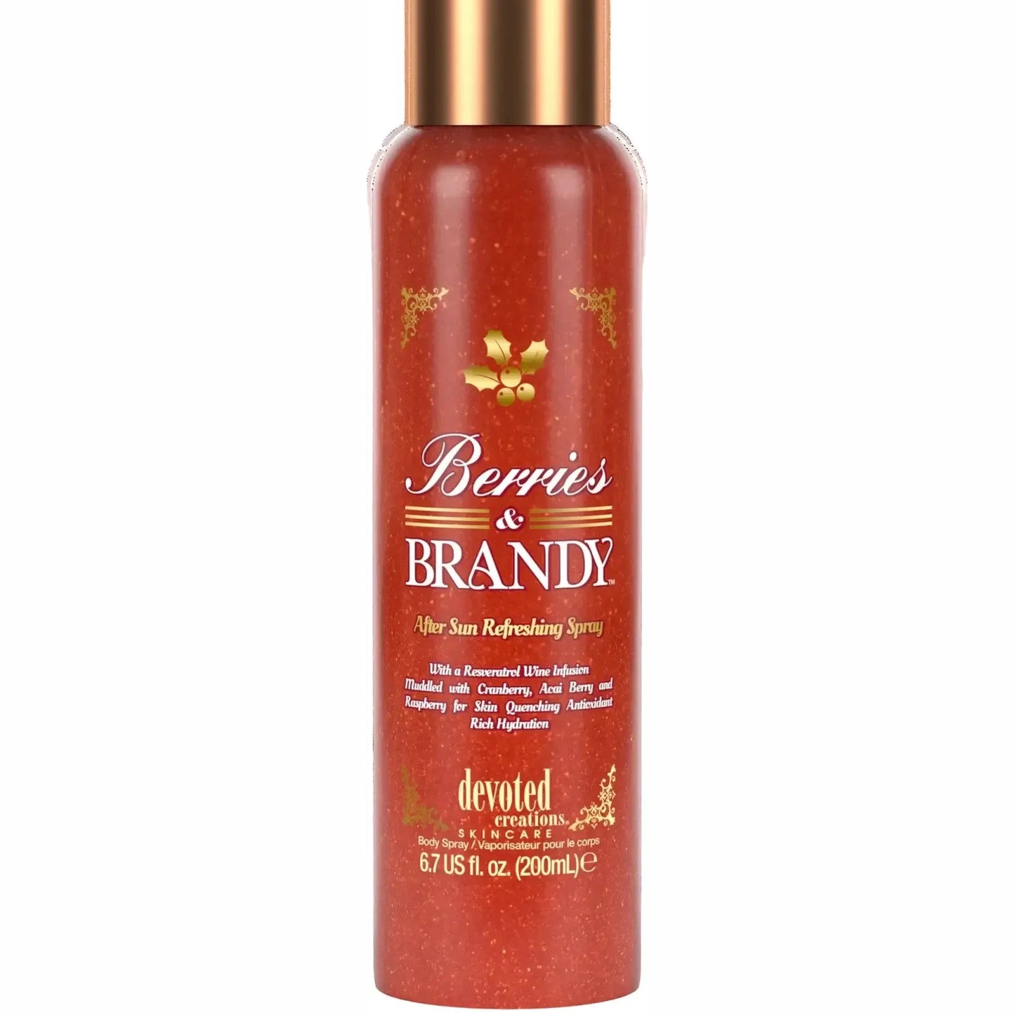 Devoted Creations Berries & Brandy Ultra-Hydrating After Sun Body Refreshing Spray, 200 ml