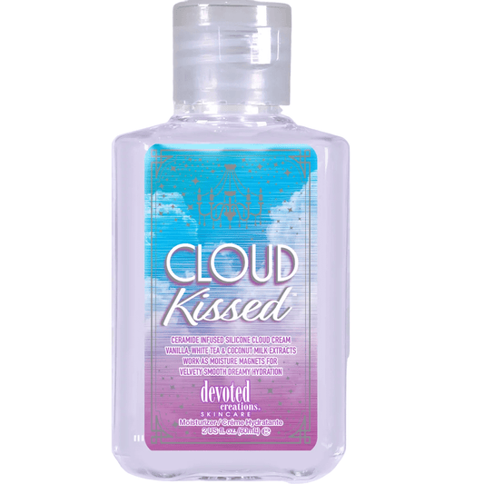 Devoted Creations Cloud Kissed Ceramide Ultra-Hydrating Daily Moisturizer with Vanilla, White Tea, Coconut Milk, 60 ml