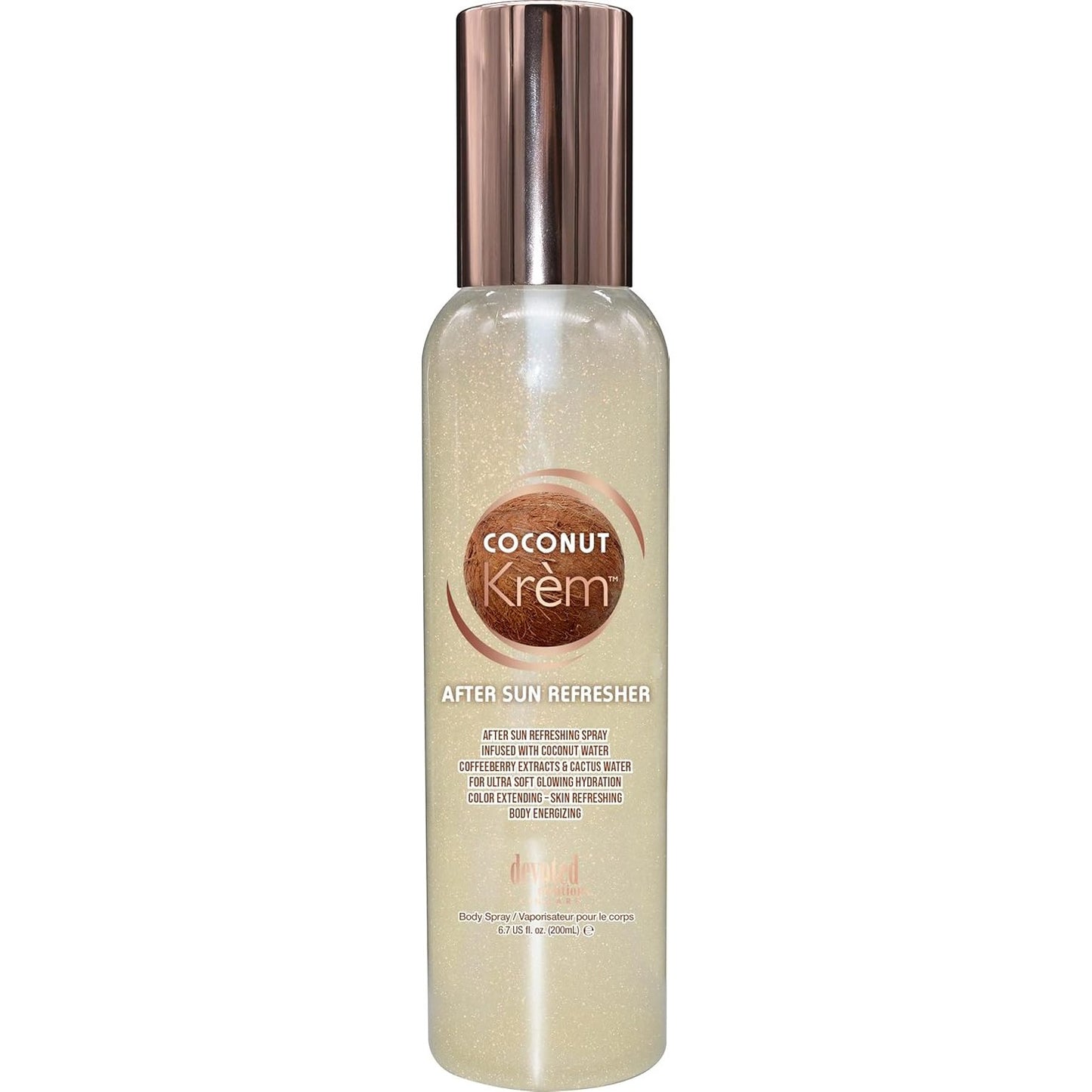 Devoted Creations Coconut Krém Ultra-Hydrating After Sun Body Refreshing Spray, 200 ml
