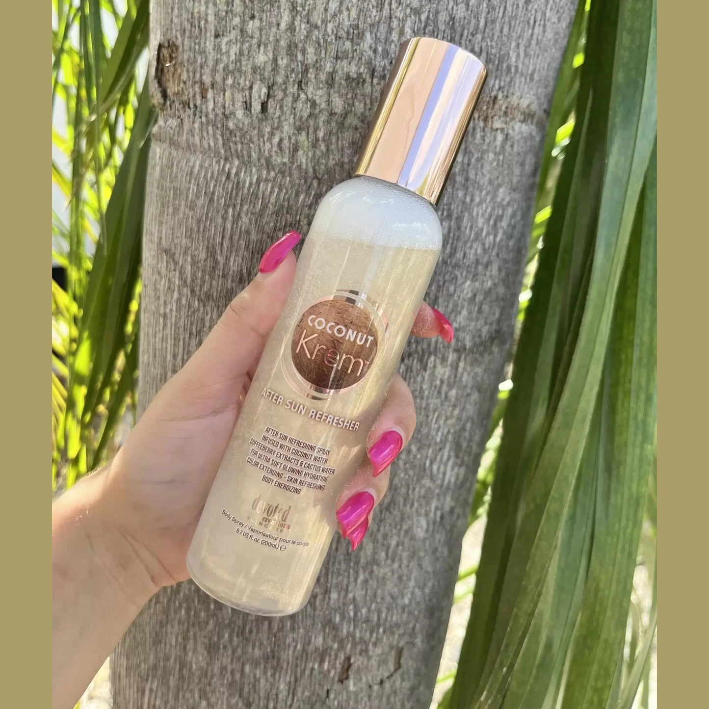 Devoted Creations Coconut Krém Ultra-Hydrating After Sun Body Refreshing Spray, 200 ml