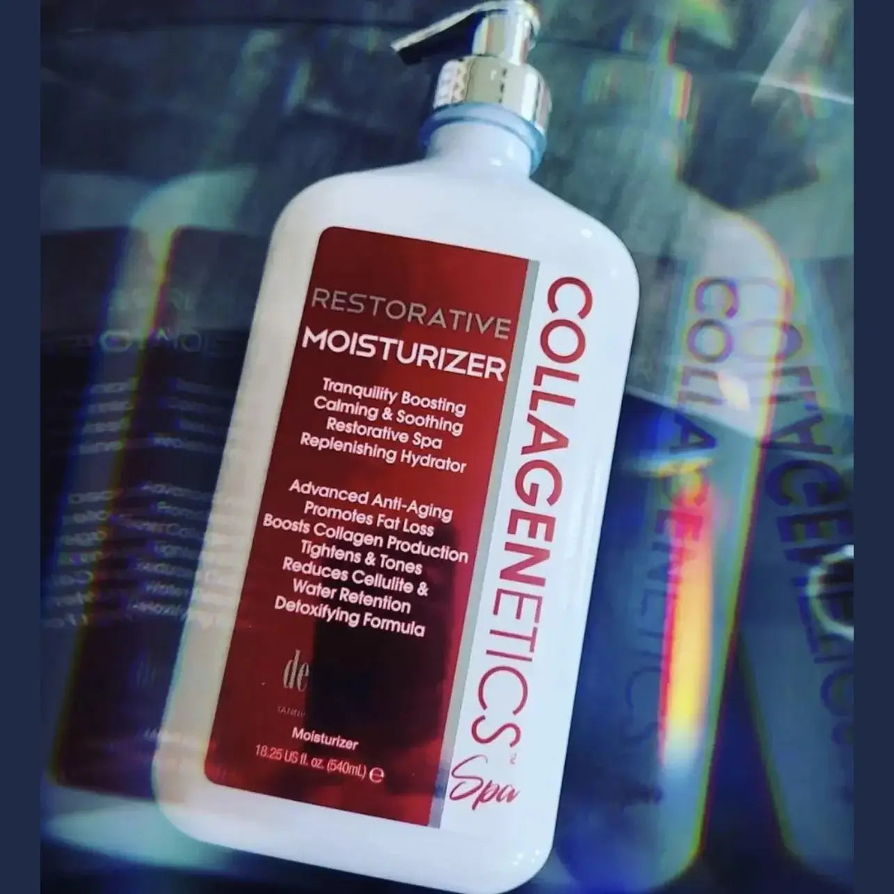 Devoted Creations Collagenetics Restorative Moisturizer, Cocoa & Shea, Lifting Effect, 540 ml