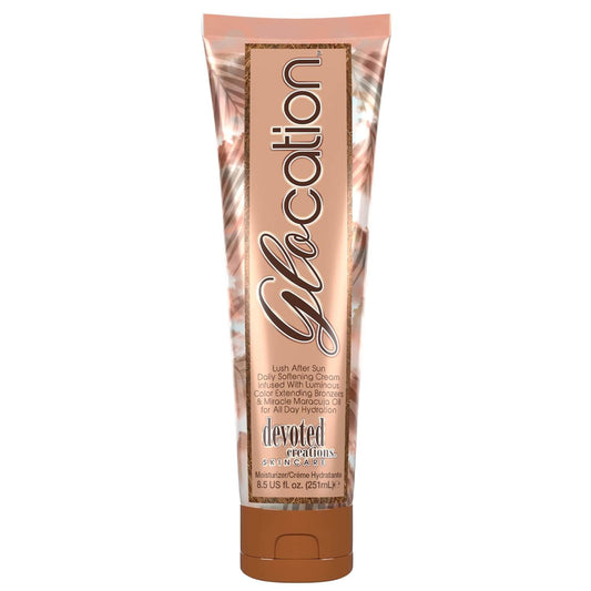 Devoted Creations Glocation After Sun Daily Softening Cream with Extending Bronzers, Maracuja, 251 ml