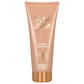 Peach Devoted Creations sun lotion tube with gold cap and glittering glow
