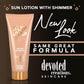 New look Devoted Creations ultra glittering dark tanning lotion 200ml