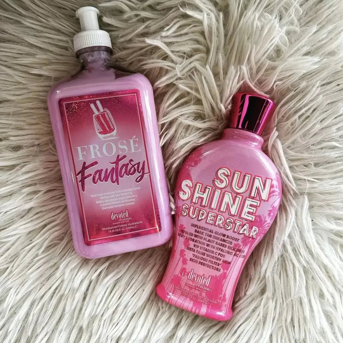 Devoted Creations Sunshine Superstar, Influential Glow Boost Dark Tan Enhancer, 360 ml