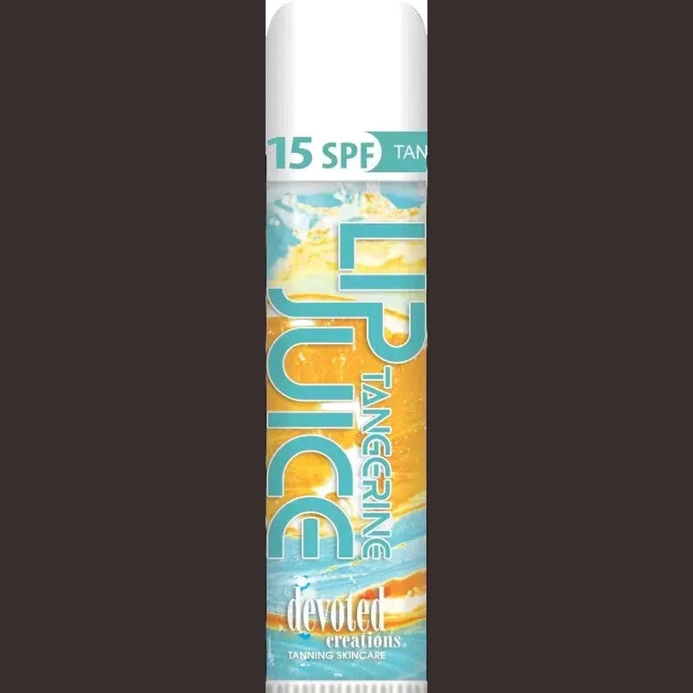 Devoted Creations Tangerine Lip Juice Nourishing Lip Balm, SPF 15