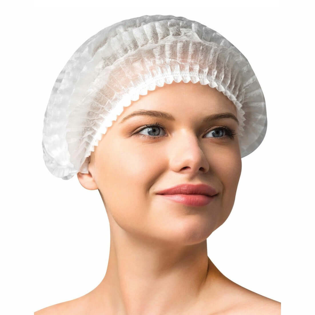 Disposable cap for cosmetic procedures, spray tan, solarium, lazer