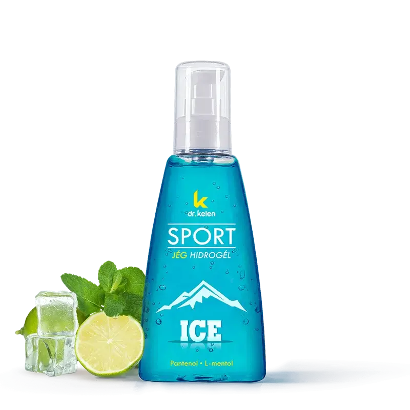 Dr.Kelen Sport ICE cooling gel for sore muscles and inflammation relief, 150 ml