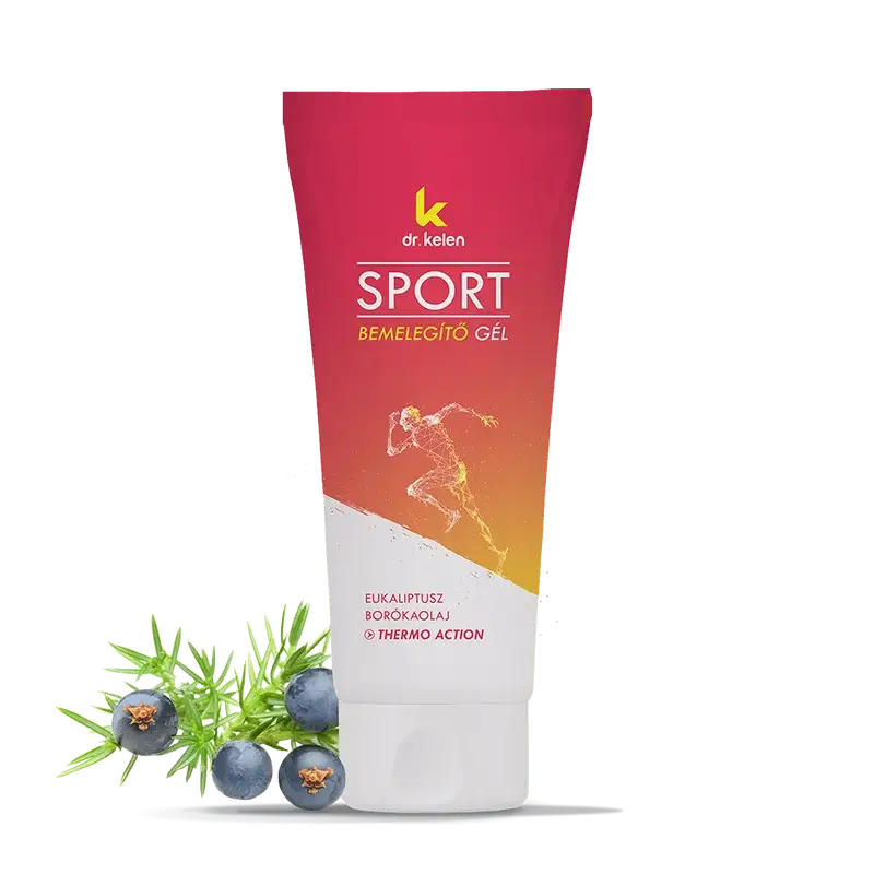 Dr.Kelen Sport Warm-Up gel for pre‑workout muscle preparation, 175 ml