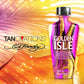 Ed Hardy Golden Isle Ultra Luminizing Shimmering lotion for solarium, Pearlescent Peptides, Vitamins, Raspberry Butter, 325 ml