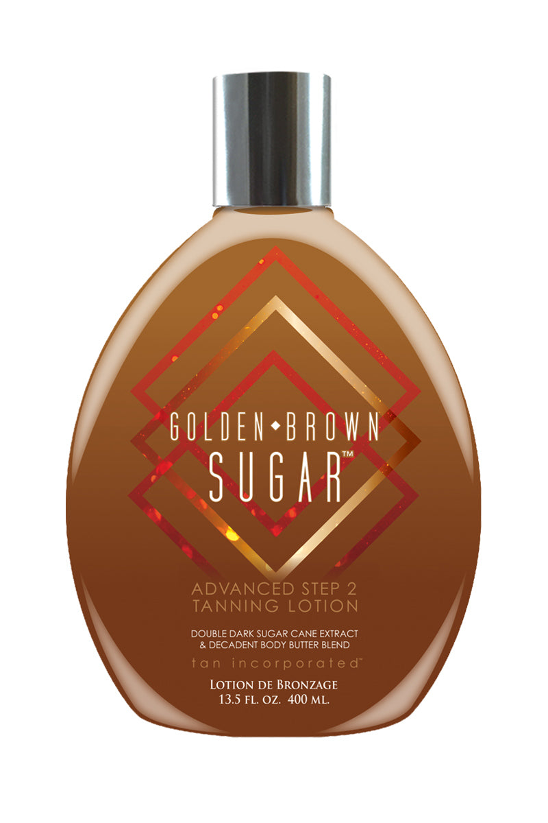 Brown Sugar GOLDEN BROWN SUGAR for natural long-lasting tan and delicate skin, 400 ml