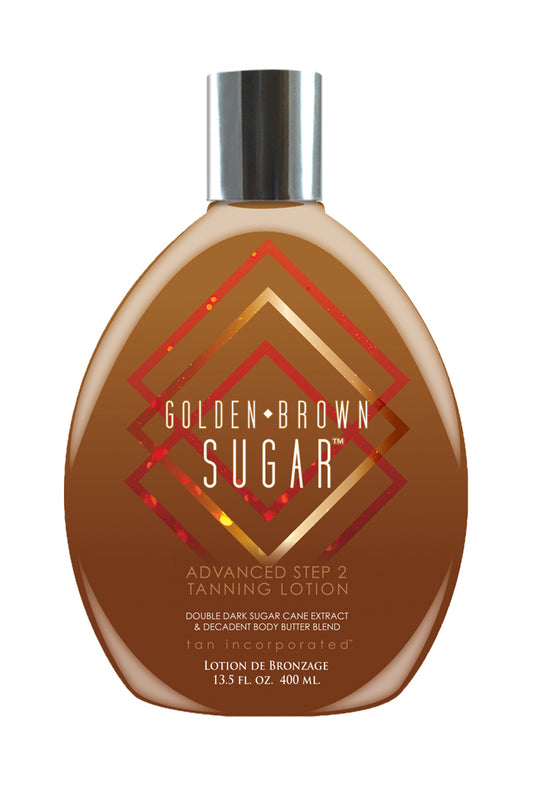 Brown Sugar GOLDEN BROWN SUGAR for natural long-lasting tan and delicate skin, 400 ml