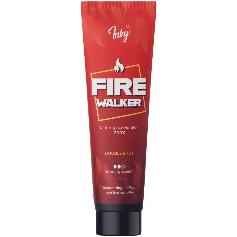 INKY Fire Warker 200X accelerator for solarium with tingle and slimming effect 150 ml