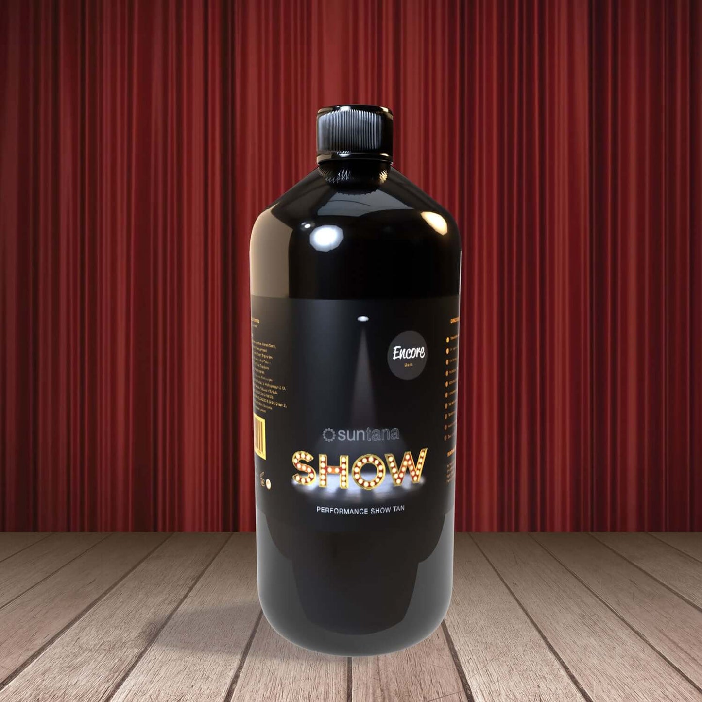 Lotion for spray tanning Suntana Show Encore Dark, 1000 ml