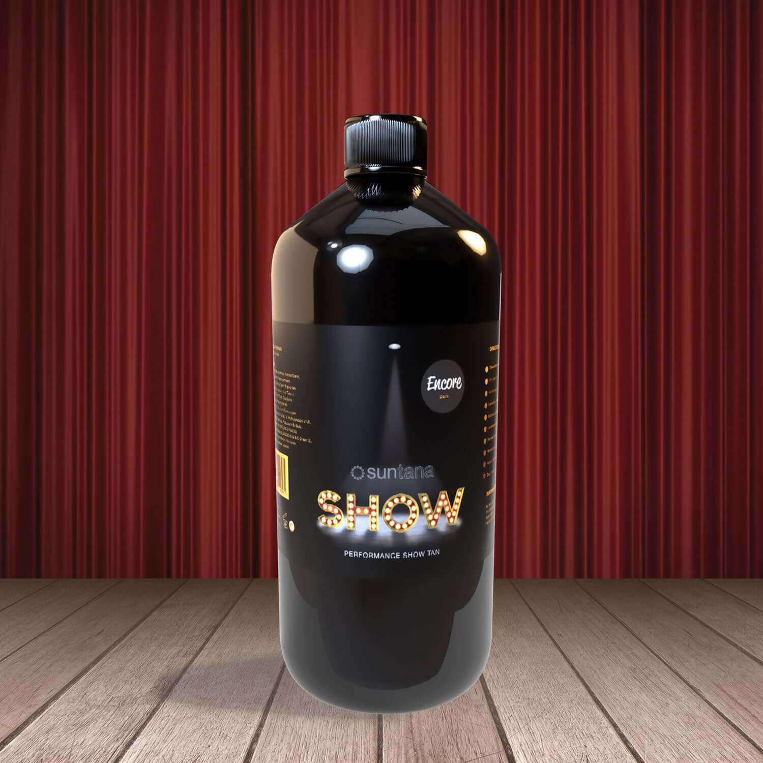 Lotion for spray tanning Suntana Show Encore Dark, 1000 ml