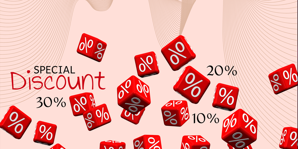 Discount on tanning products sale