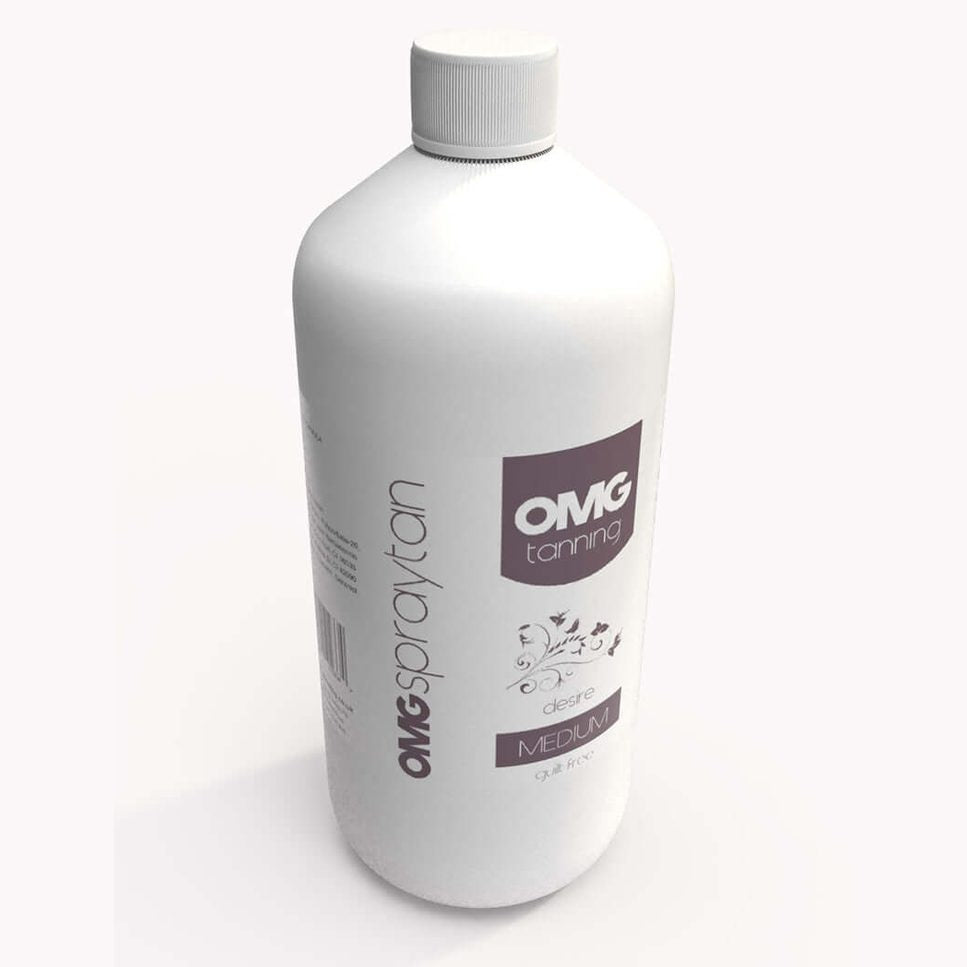 OMG Desire medium tan solution for spray tan 1000 ml