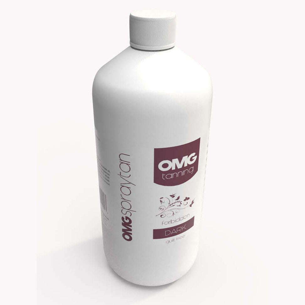 OMG Forbidden dark tan solution for spray tan 1000 ml