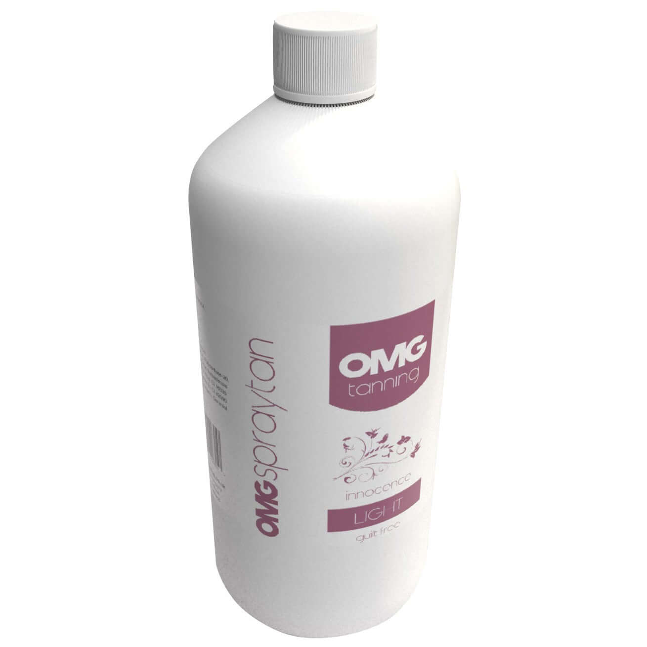 OMG Innocence light tan lotion for spray tan, 1000 ml