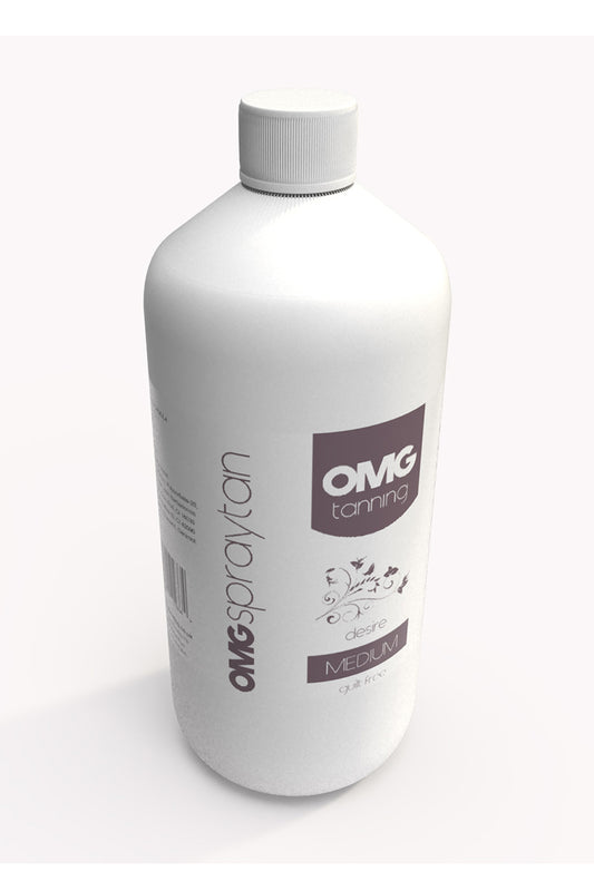 OMG Desire medium tan solution for spray tan 1000 ml