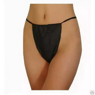 Panty Disposable G-Strings for spray tan and cosmetics treatment