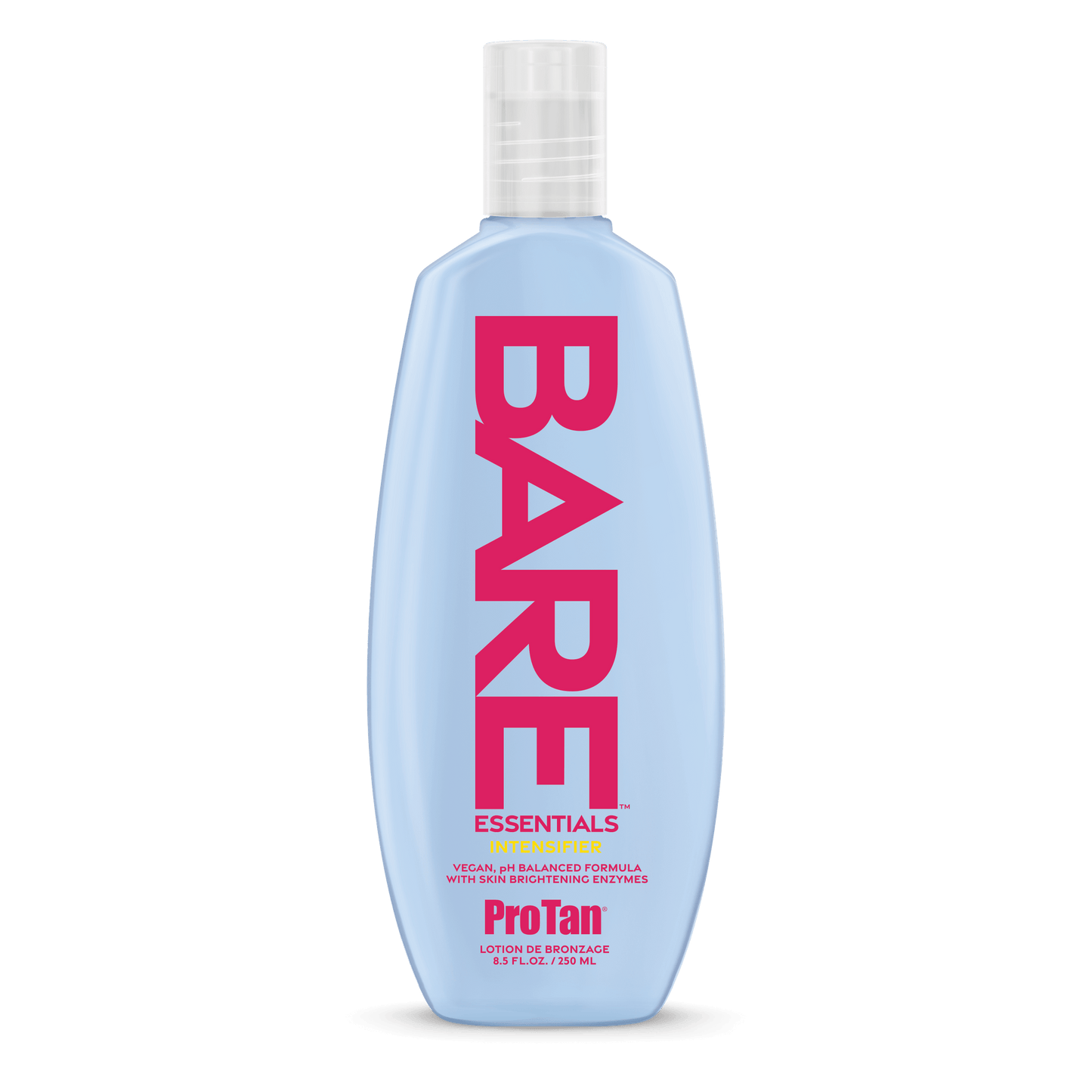 Pro Tan Bare Essentials Tan Intensifier solarium lotion with aloe vera and skin brightening enzymes