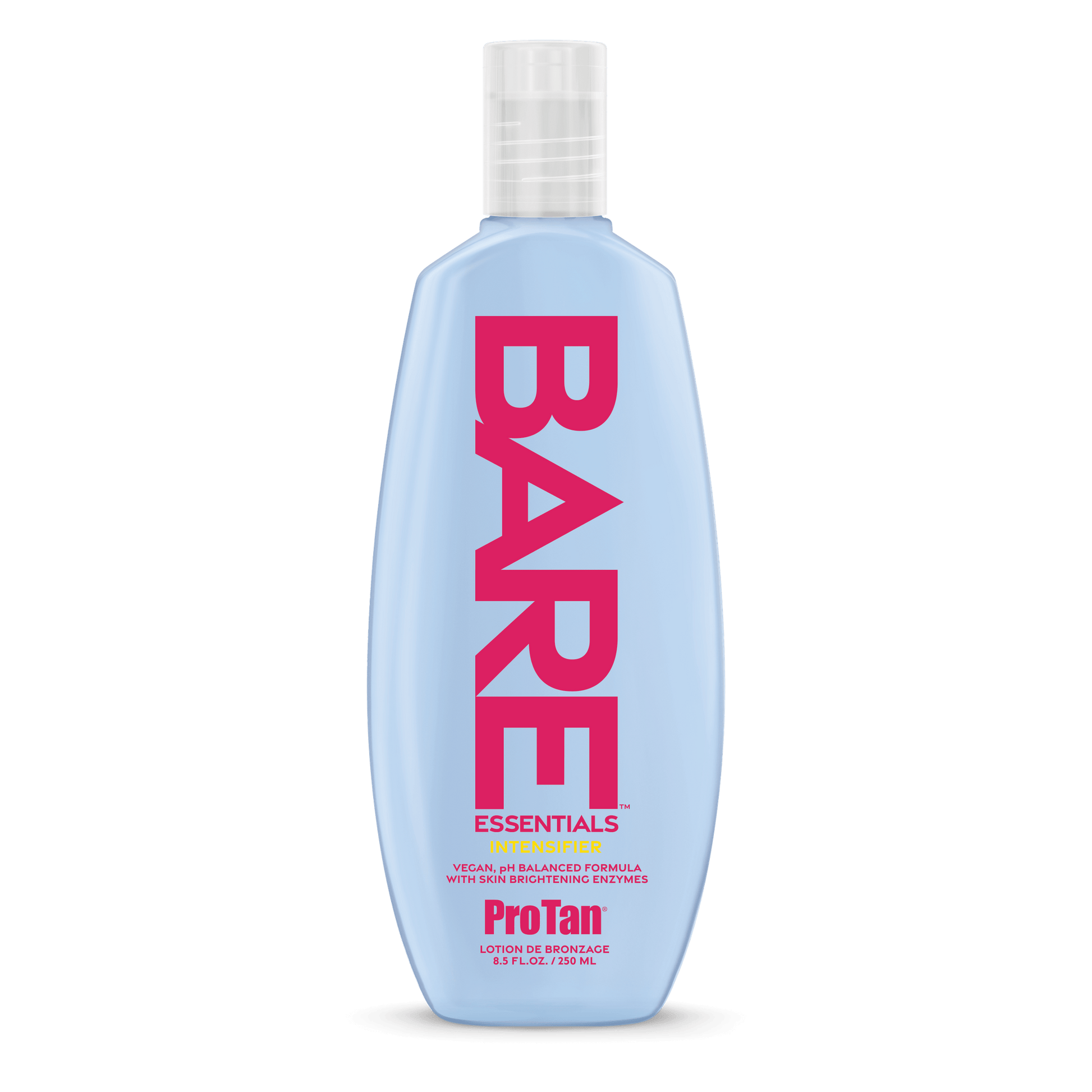 Pro Tan Bare Essentials Tan Intensifier solarium lotion with aloe vera and skin brightening enzymes