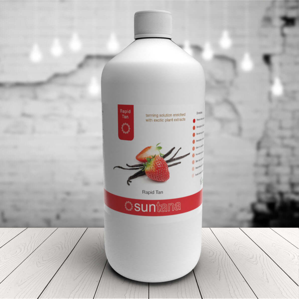 Rapid Tan Suntana Strawberry Express Lotion For Spray Tan, 1000 ml