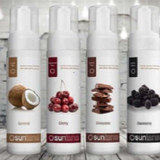 Self tan mousse Suntana Chocolate, Blackberry, Coconut, Cherry