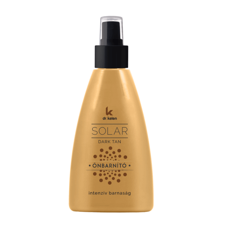 Self-tan spray Dr.Kelen Solar Dark Tan, intensive dark tan and skin elasticity, 150 ml
