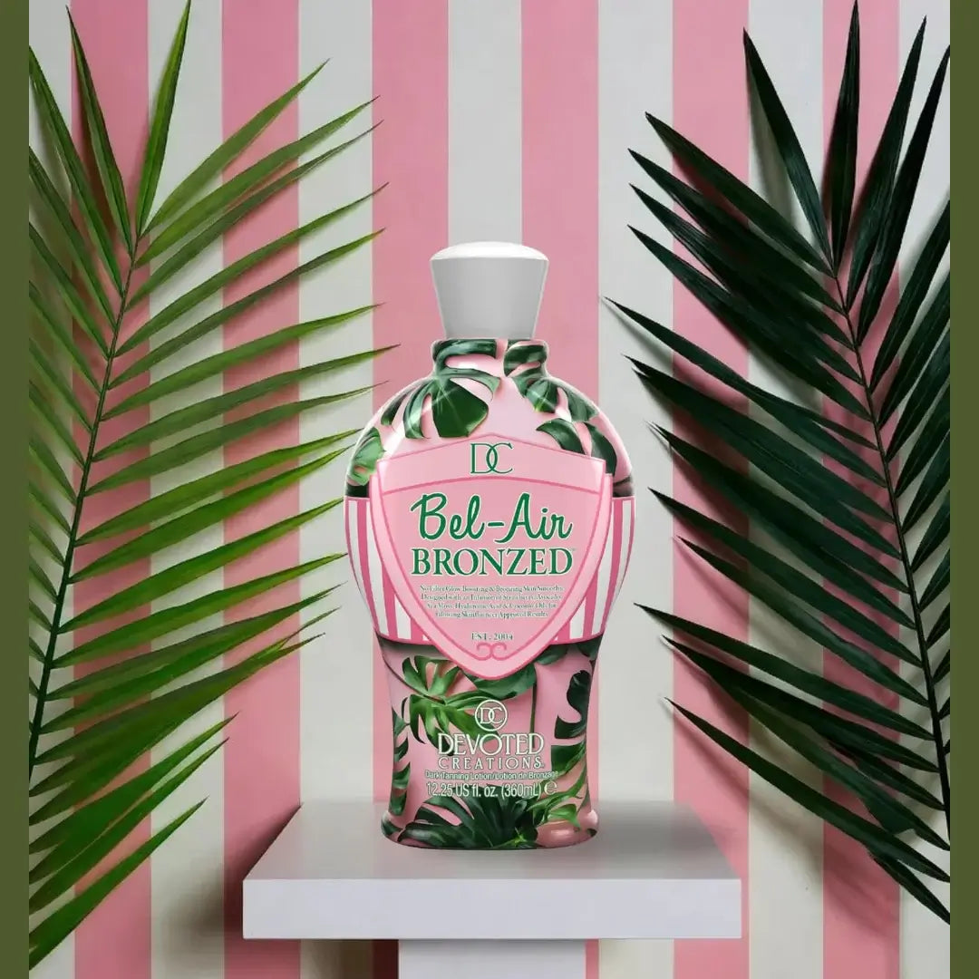 Solarium accelerator Devoted Creations Bel-Air Bronzed for natural tan with skin perfecting formula, 360 ml