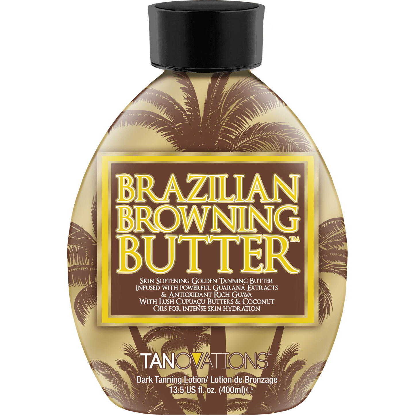 Solarium accelerator Ed Hardy Brazilian Browning Butter, Skin Softening, antioxidants, anti-cellulite, 400 ml